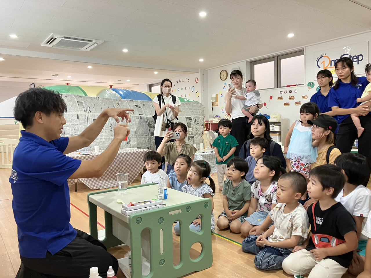 夏フェス「科学遊び」