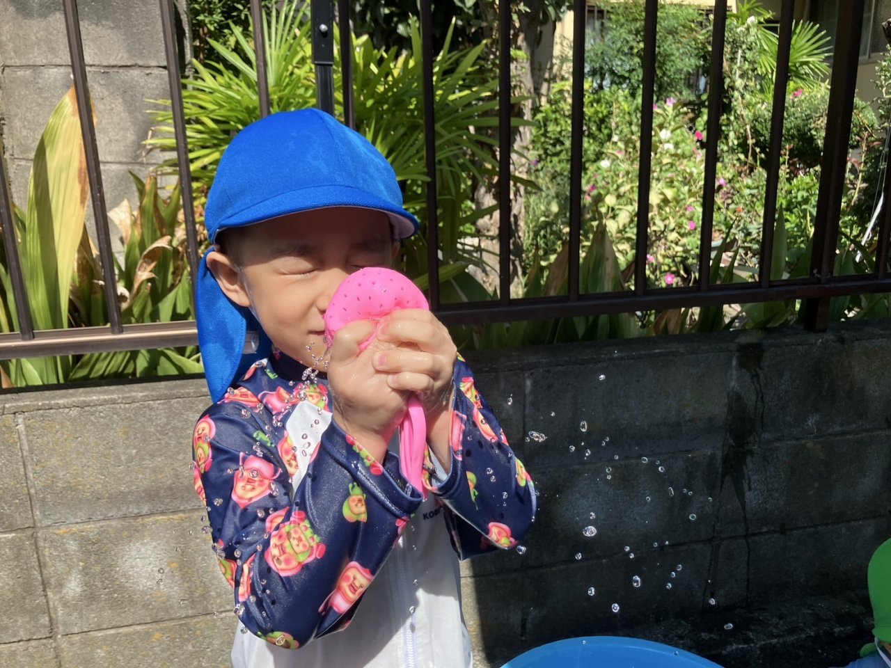水遊びのおわり