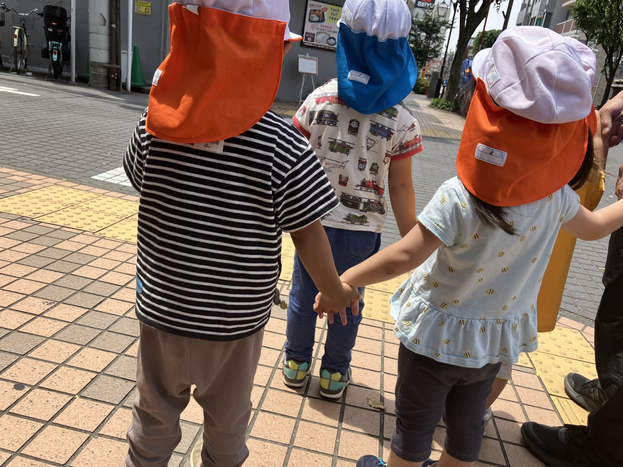 戸外活動でのきゅんな瞬間