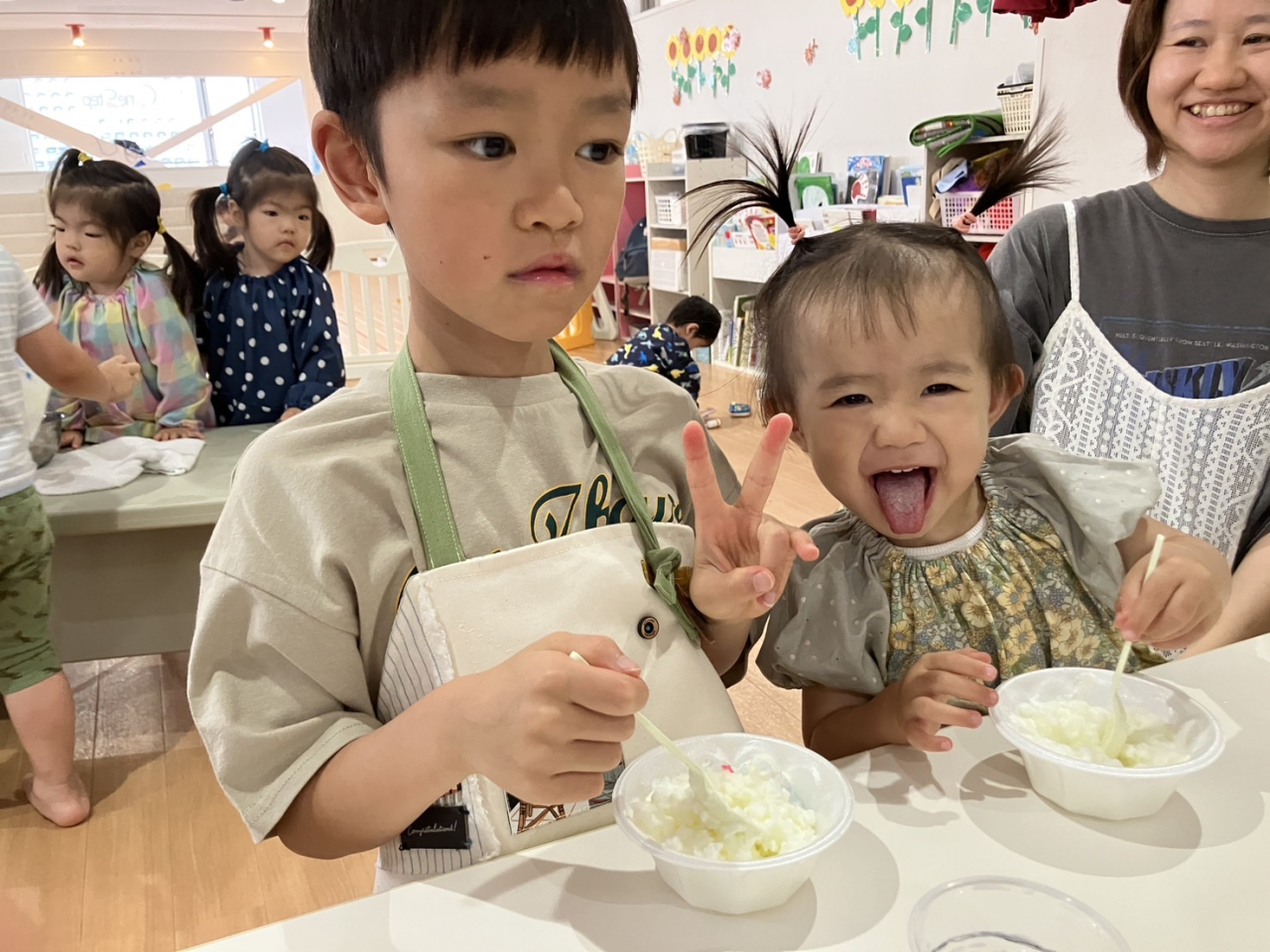 夏フェス第3段「アイスクリーム作り」